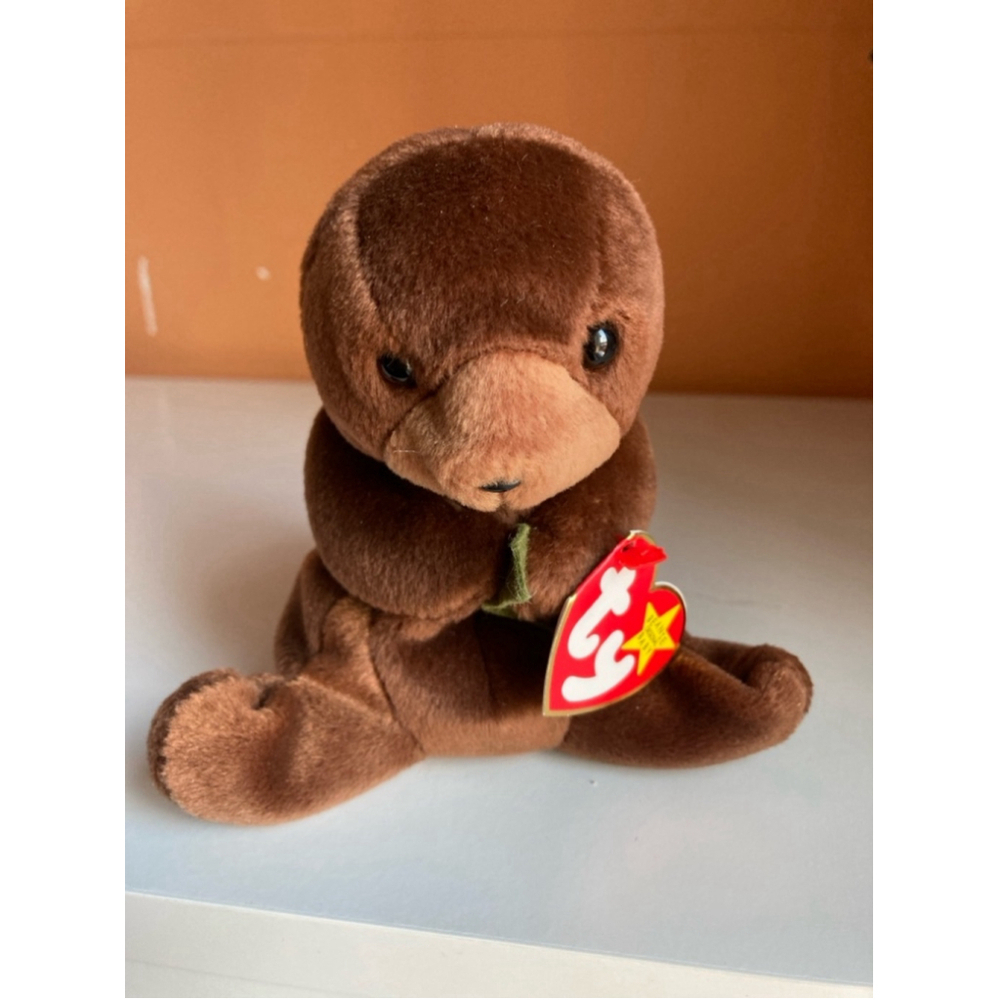 Ty Beanie Baby, Stuffed Animal, Brown, 6 inch